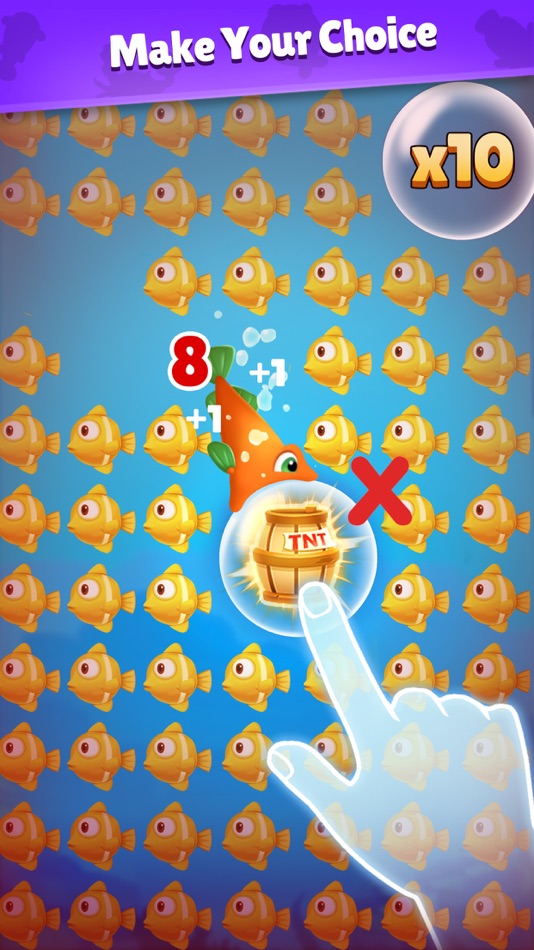 #2. Fish Go.io 2 (iOS) By: Mars Game (HongKong) Network Technology Co., Limited