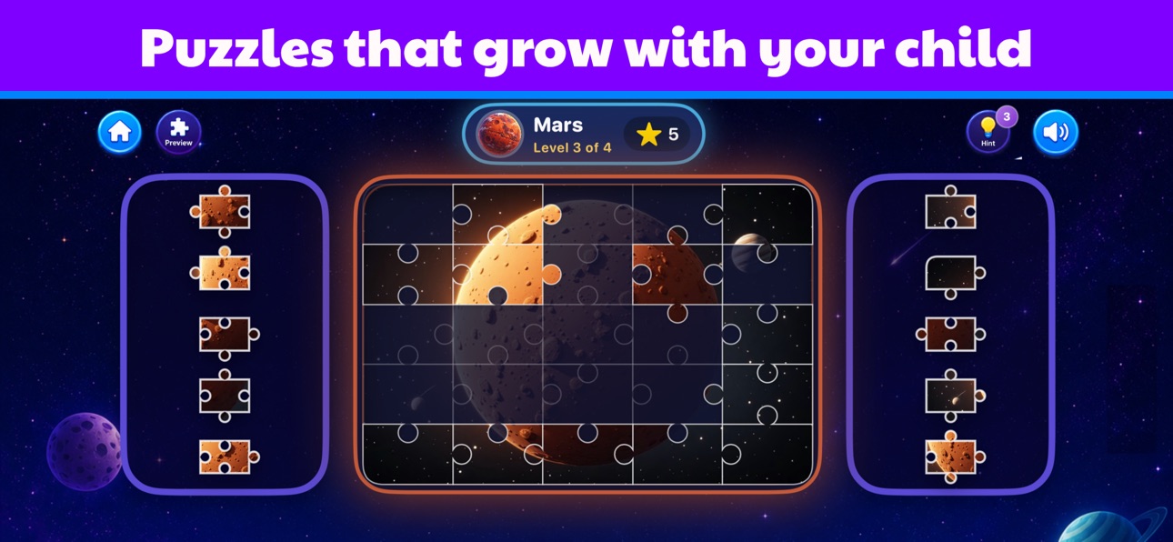 Screenshot 4 of Little Planet Puzzles