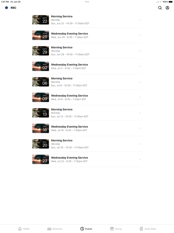 Screenshot #6 pour Russellville Baptist Church