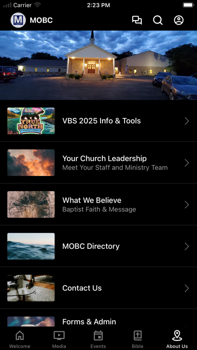 Mt Olivet Baptist Screenshot