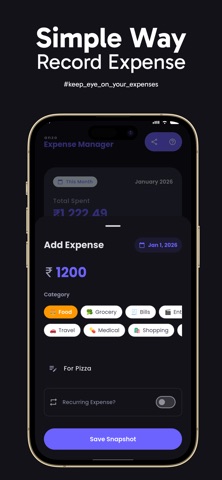 Expense Manager Pro: Anzo Screenshot 3 of 3