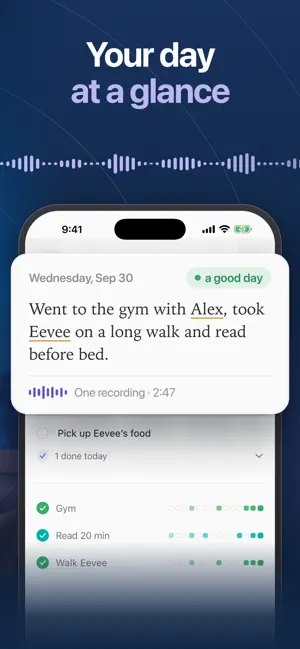 Yap - Voice Journal & Diary screenshot 2