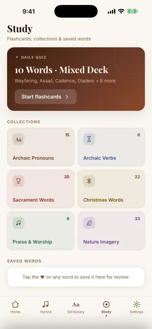 Hymn Dictionary screenshot 1