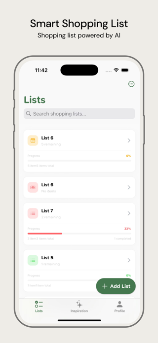Kai - Grocery List Screenshot 1 of 4