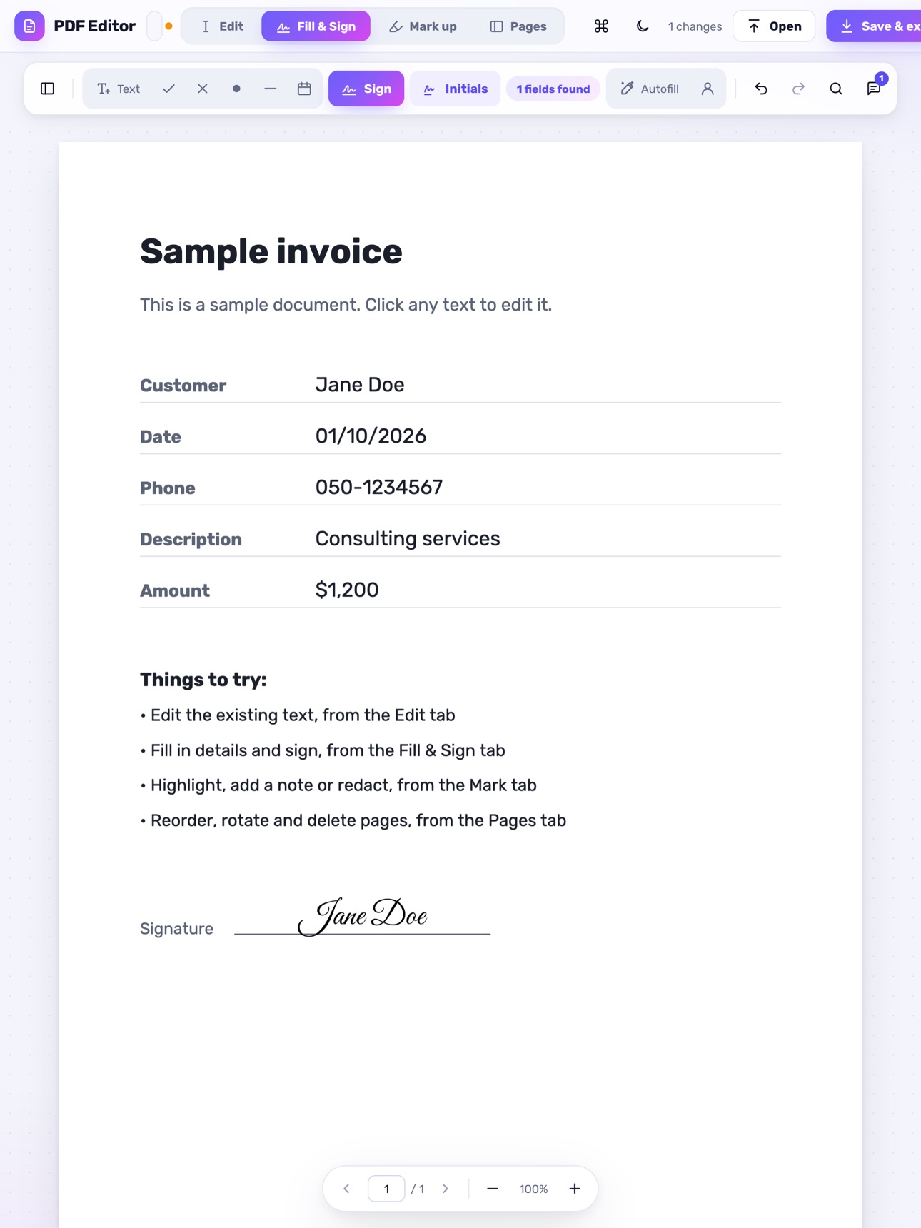 Screenshot 9 of PDF Editor- עורך PDF