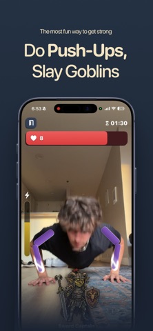 RepHero - Push-Up Quest Screenshot 1 of 4