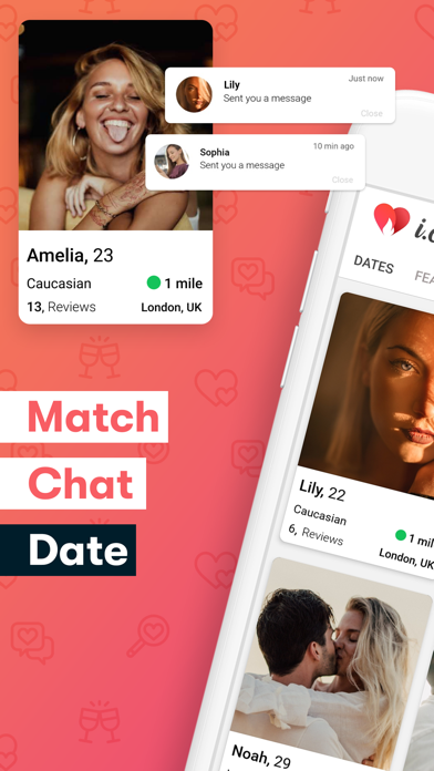 I.O.U Dating App screenshot - Entertainment app preview