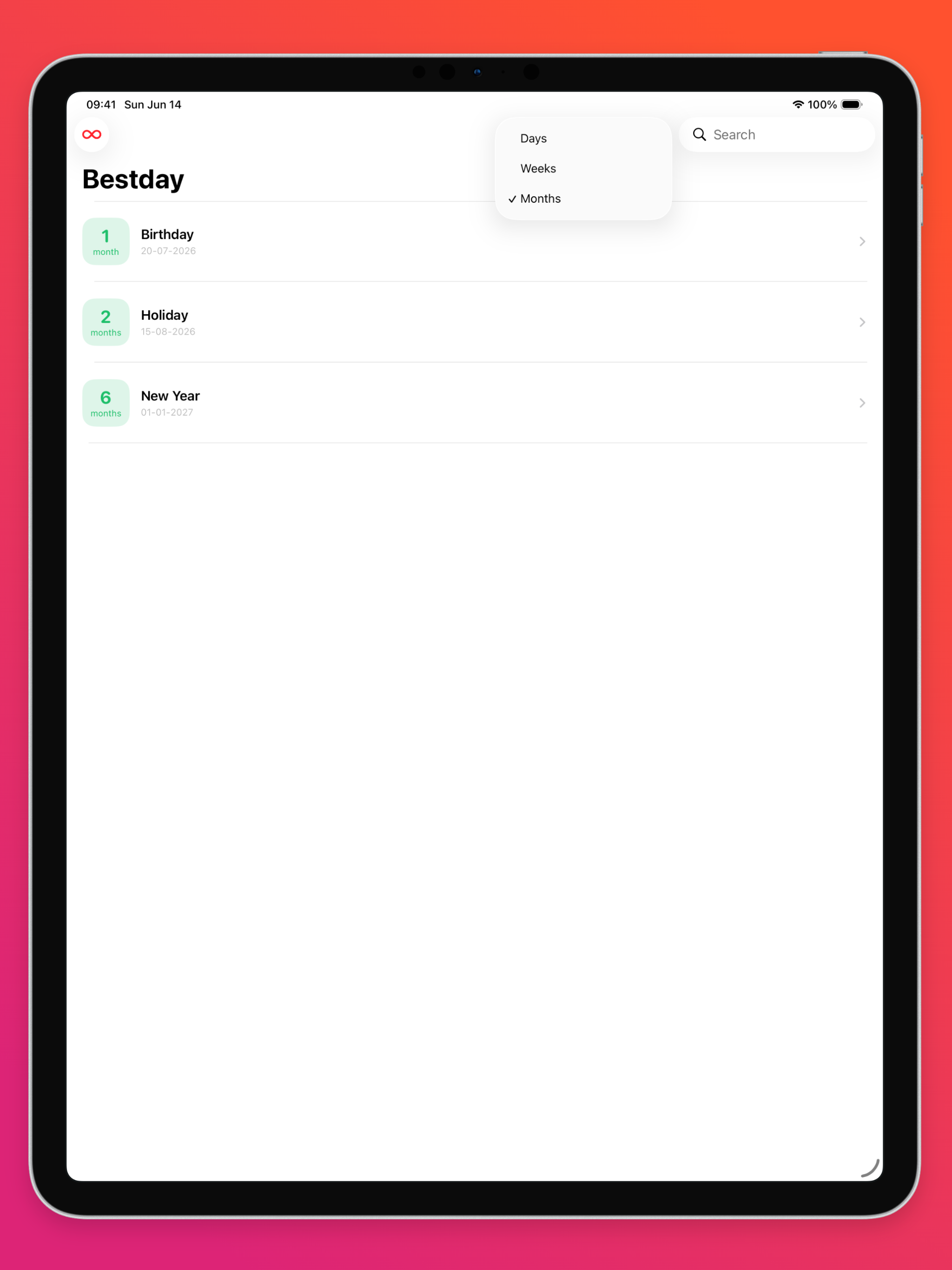 Bestday – Event Countdown screenshot 6