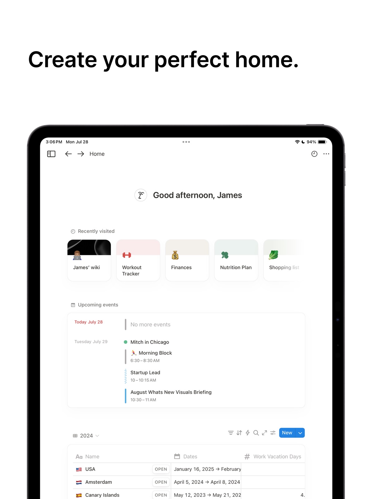 Notion: Notes, Tasks, AI ipad screenshot 3