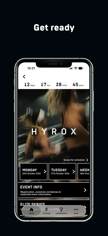 HYROX Races Season 26/27 screenshot 3 of 5