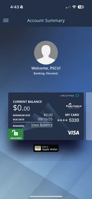 Peake Credit screenshot 2