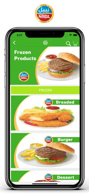 Nabil Delivery app screenshot 2