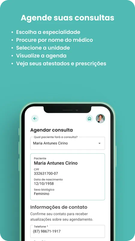 Meu Mater Dei Paciente screenshot 4 of 6
