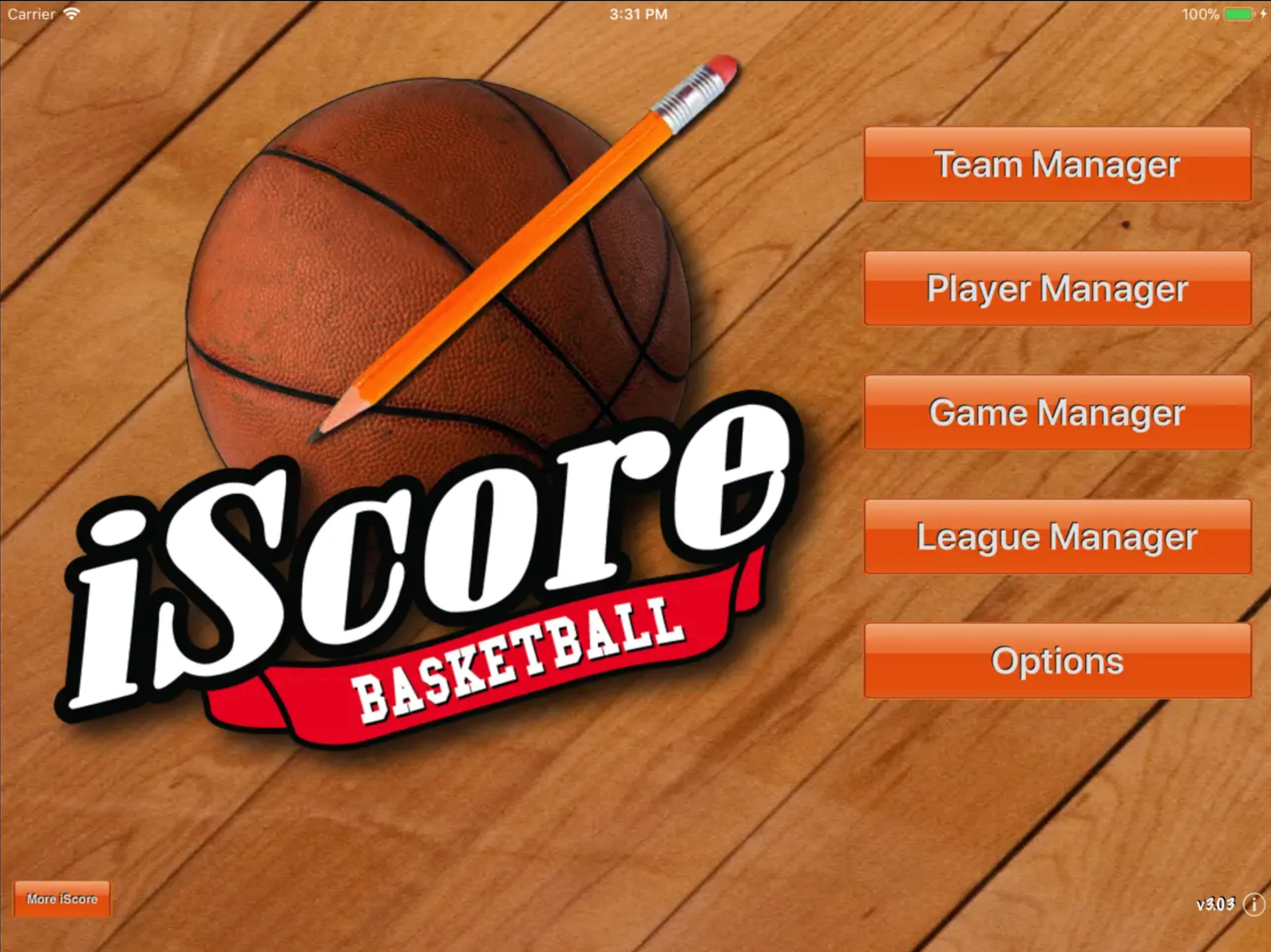 iScore Basketball Scorekeeper