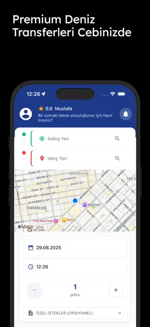 Taksea – Deniz Taksi screenshot 1
