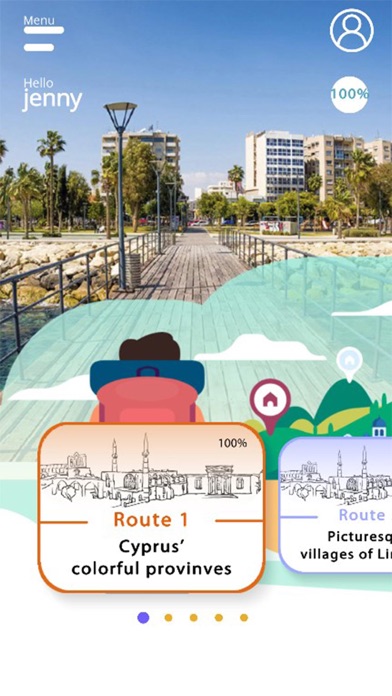 Cyprus Routes AR Screenshot