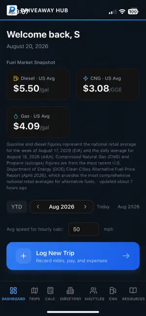 Driveaway Hub screenshot 2