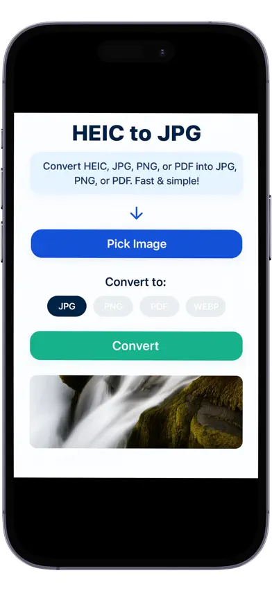 HEIC Converter: JPG PDF PNG screenshot 1