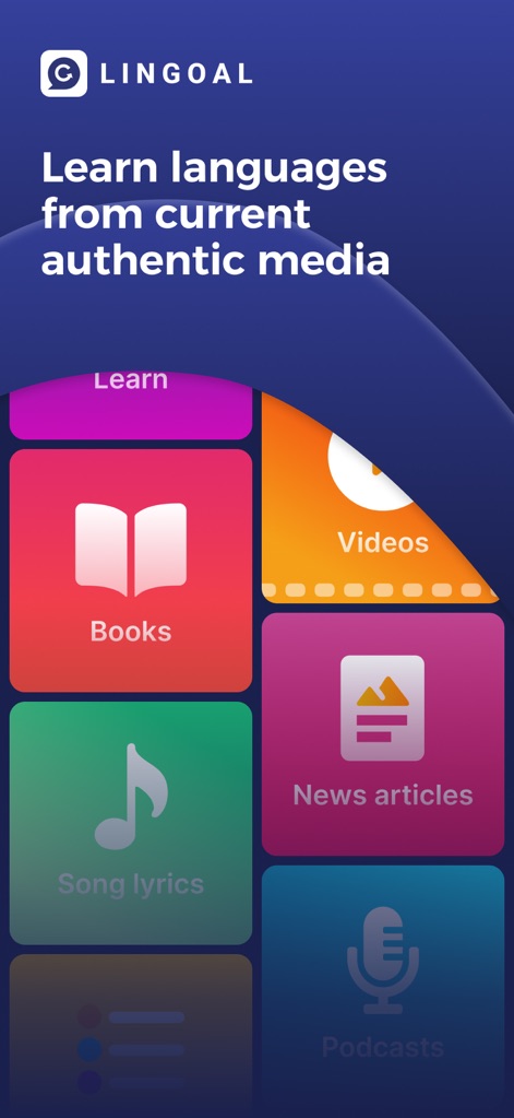 Lingoal: Languages with media - Education App | MWM