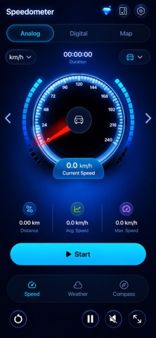 GPS Speedometer & Compass Screenshot 8 of 8