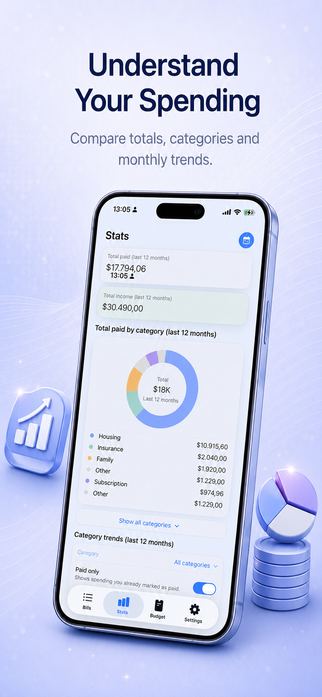Billiary - Bill Tracker screenshot 6