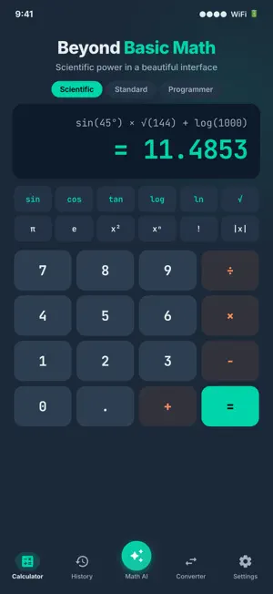 CALC by Webb Labs screenshot 2