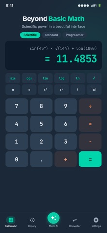 CALC by Webb Labs iPhone screenshot