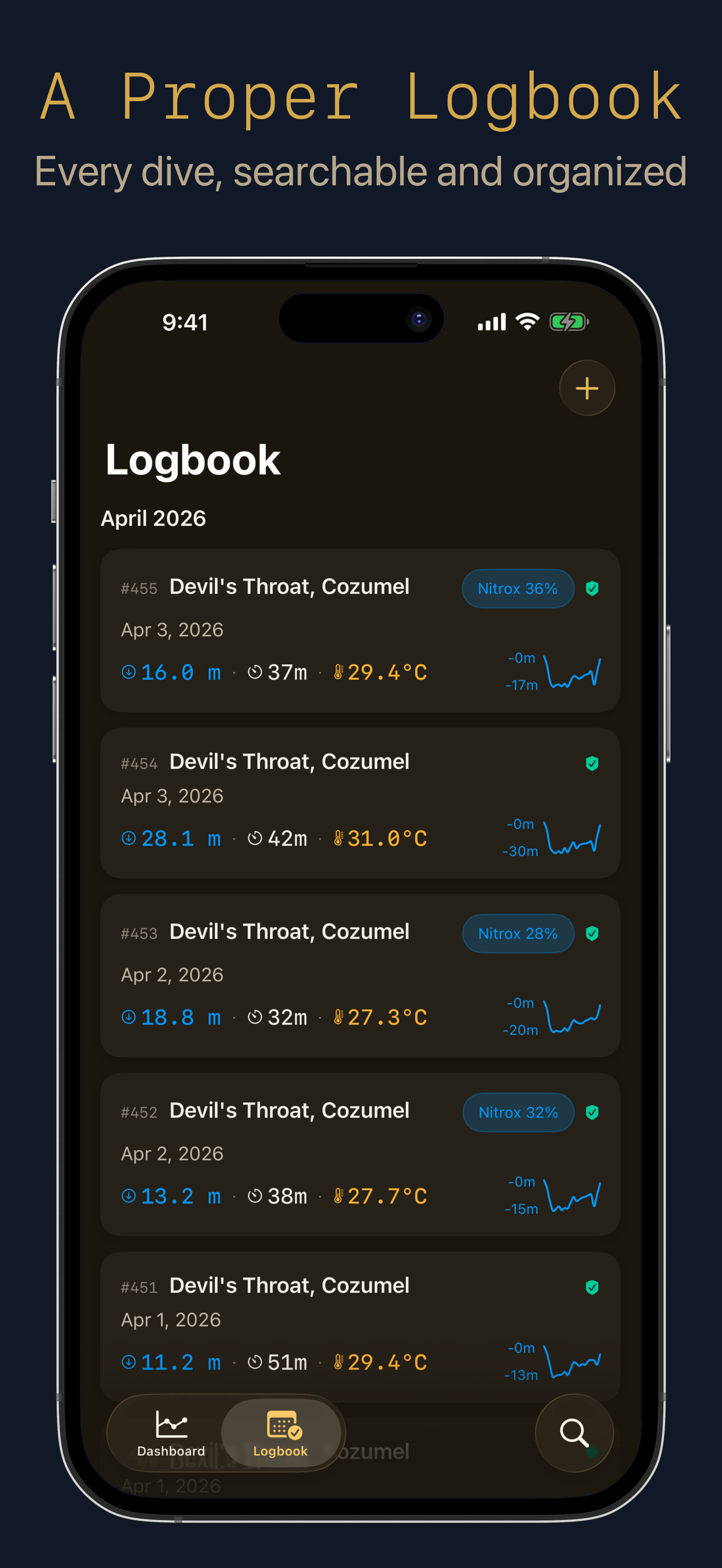 Slate: Dive Logbook screenshot 4