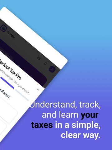 TaxApp - Ai Tax Assistant iPad screenshot