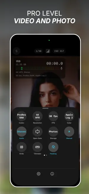 Pro Cam - Portrait & Cinema screenshot 4