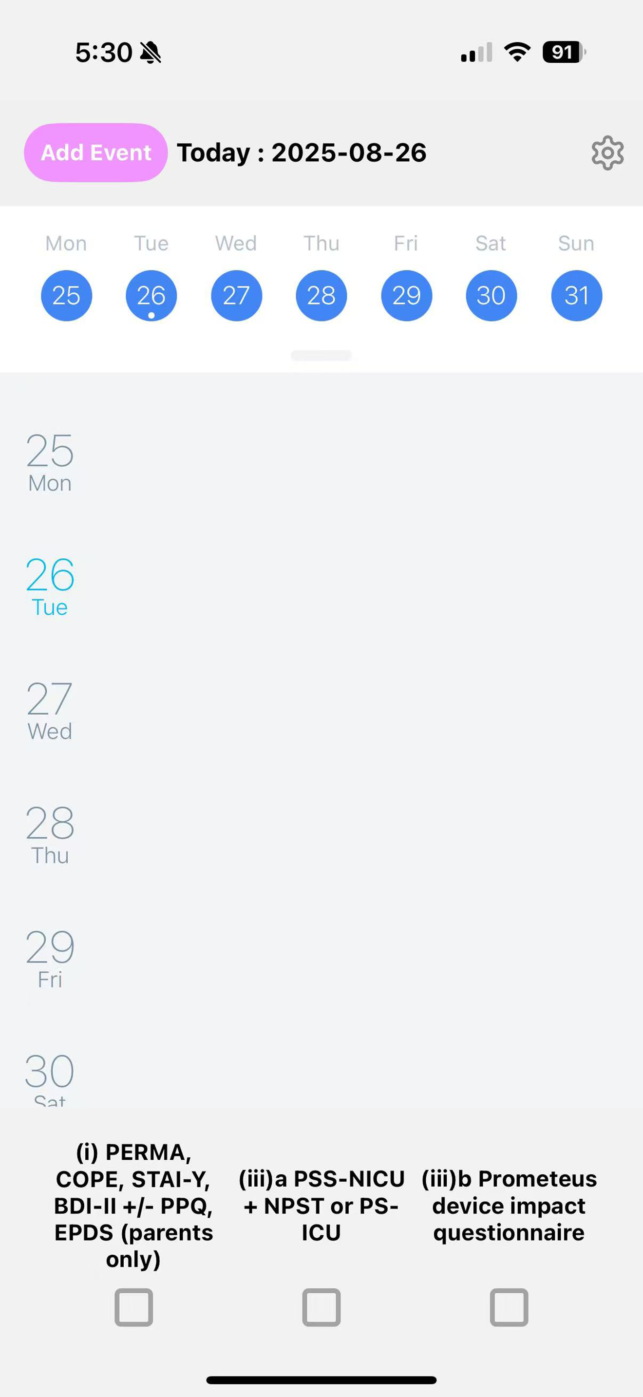 Prometeus App