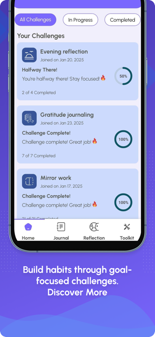 Tenkan - Self Reflection App Screenshot 2 of 8