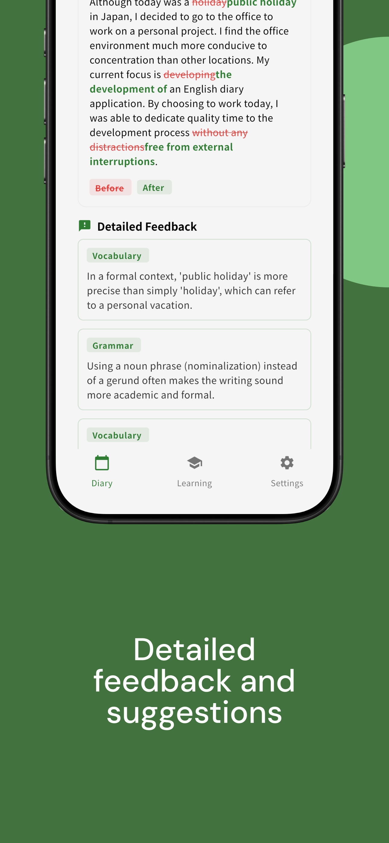AI Journal - IELTS Diary