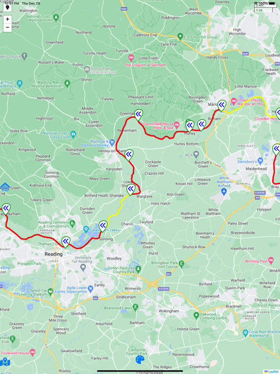Screenshot #4 pour River Thames Guide Lite