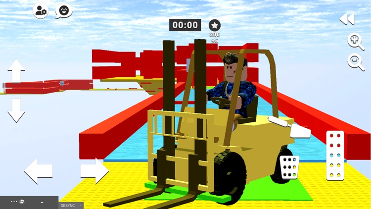 Obby Unreal Forklift Online screenshot-3