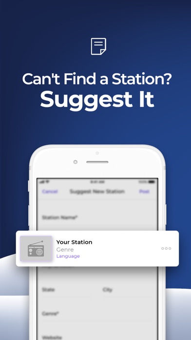 Radio FM: Music, News & Sports Screenshot