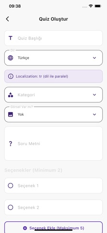 Reaxio screenshot