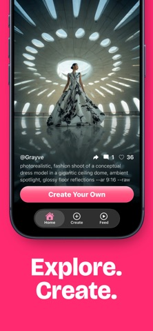 Prompthero: AI Photos & Video iPhone screenshot