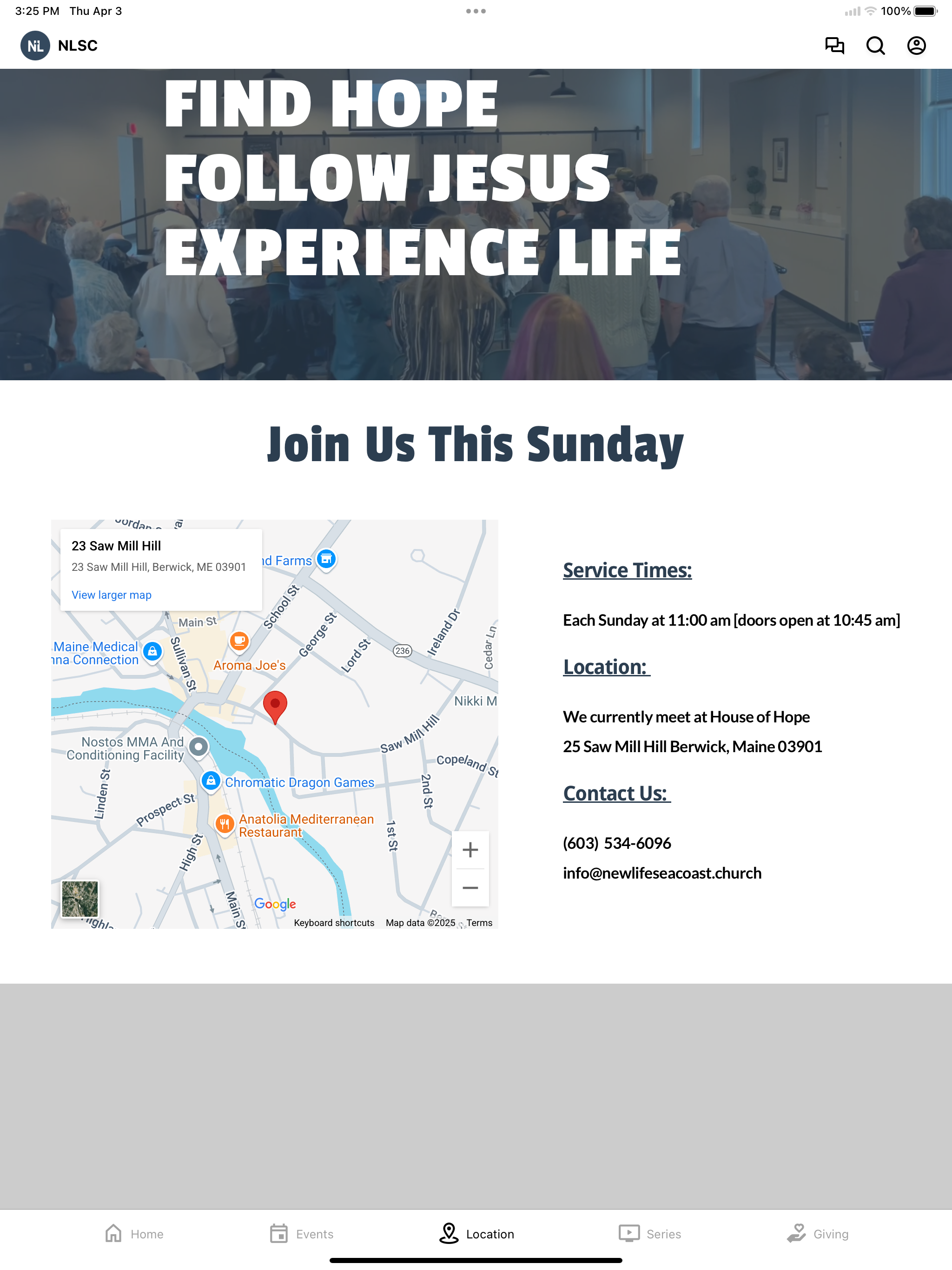 New Life Seacoast Church screenshot 7