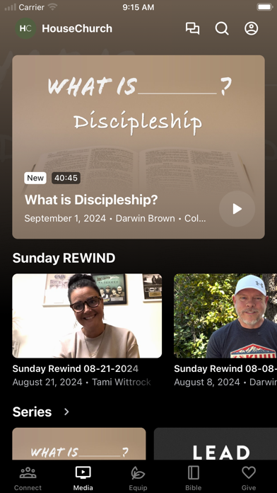 House Church Southwest Iowa Screenshot
