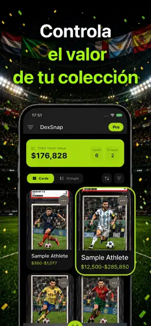 DexSnap: Escáner Sports Card iPhone screenshot 4