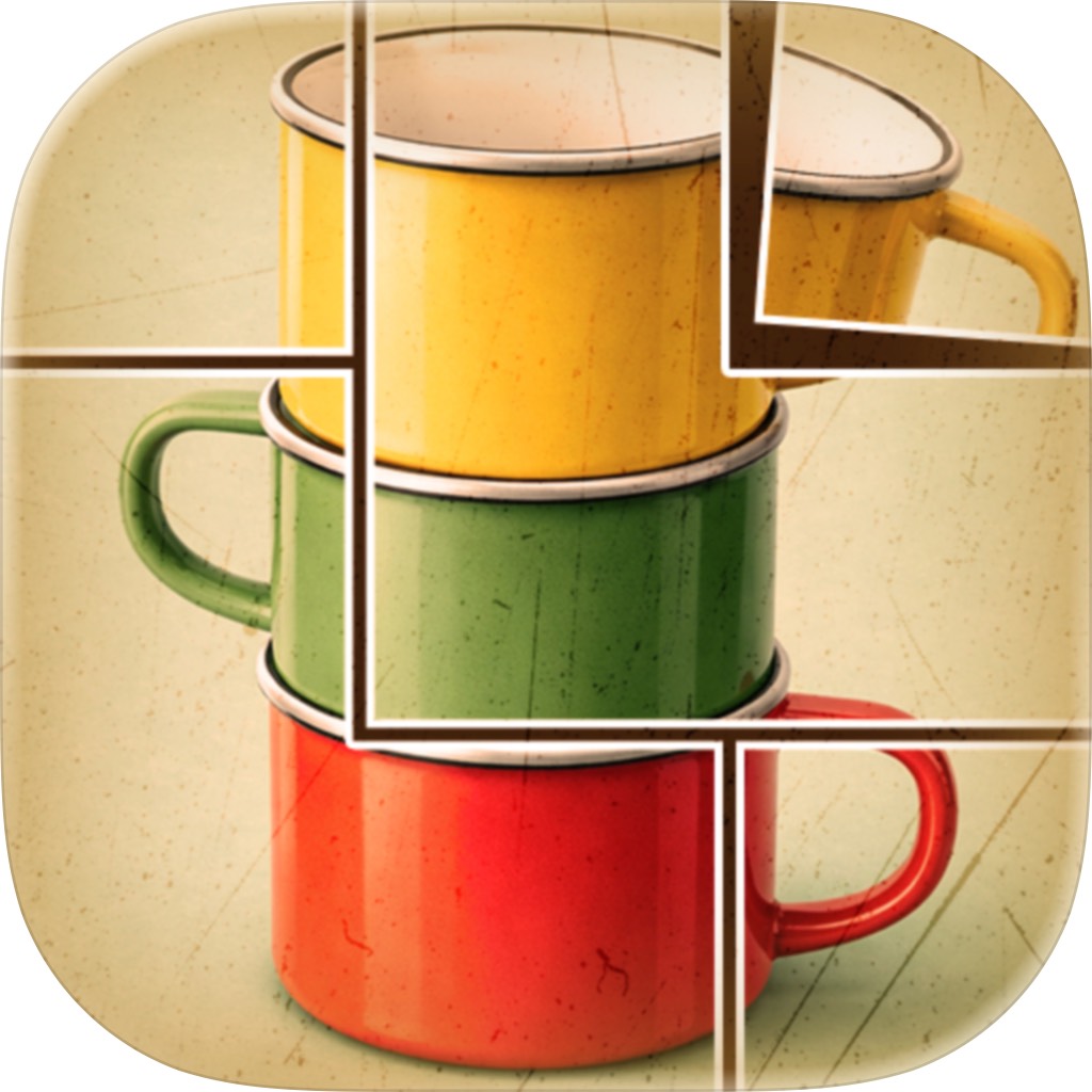 Apple App Store cover for Jigsaw Puzzle Art: Relax Book