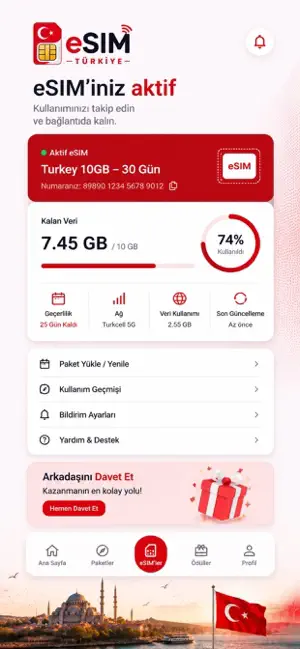 Travel eSIM Türkiye screenshot 3