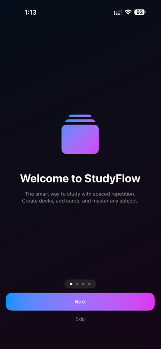 StudyFlow Flash Cards Screenshot 3 of 10