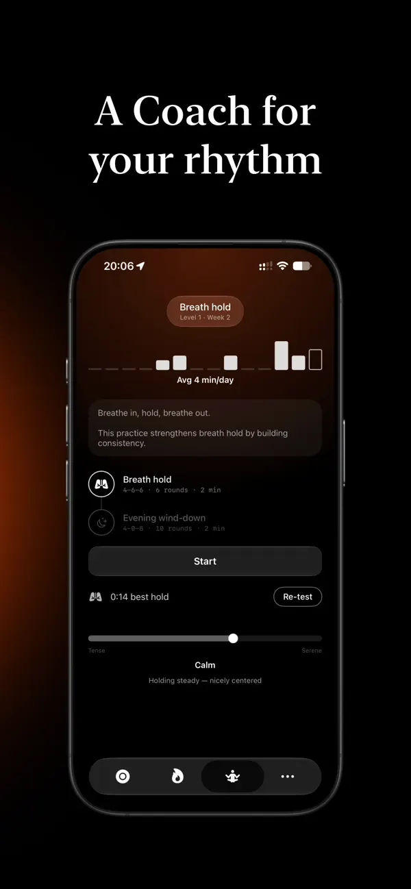 Screenshot #3 pour Breath: Exercises & Metronome