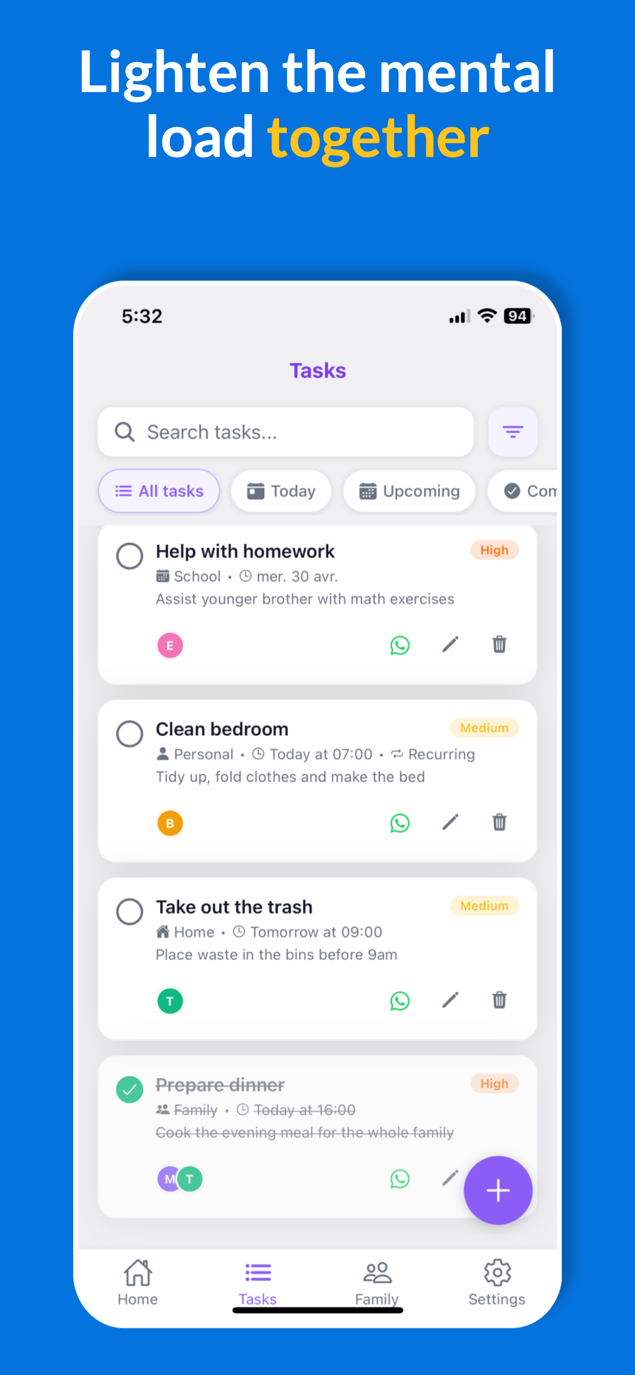TaskMosaic: Family Tasks