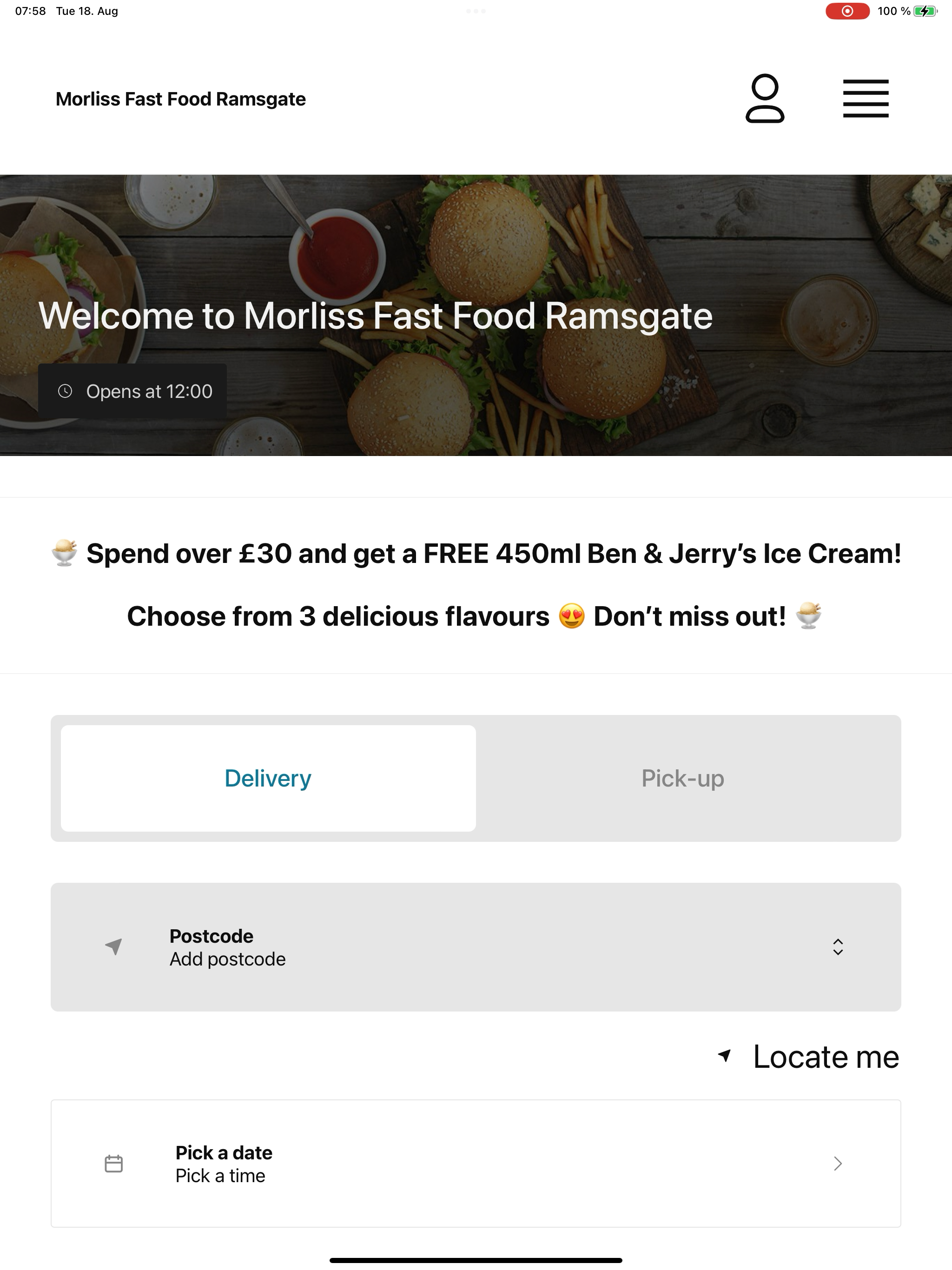 Morliss Fast Food Ramsgate screenshot 9