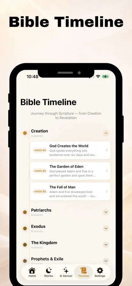 Bible AI Stories & Prayer screenshot 3