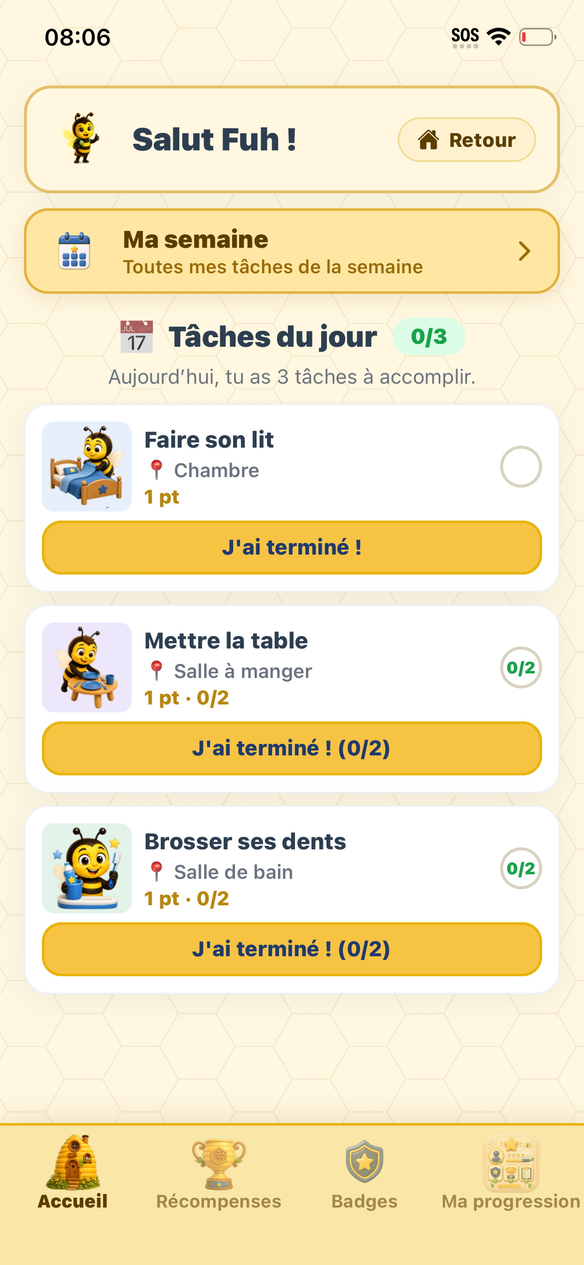 BeeProud - Kids Daily Routines screenshot 3