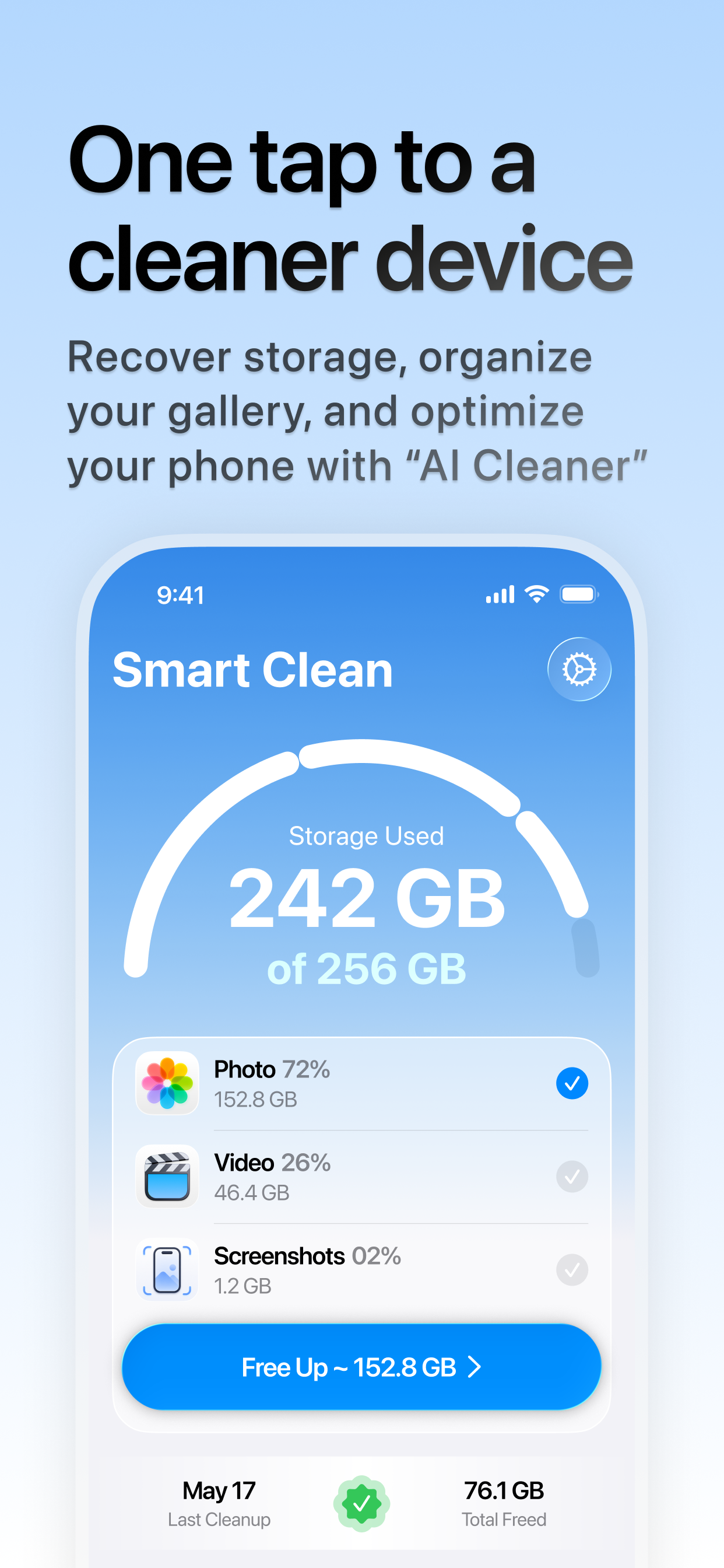 Cleaner Ai —Clean up Storage ◎